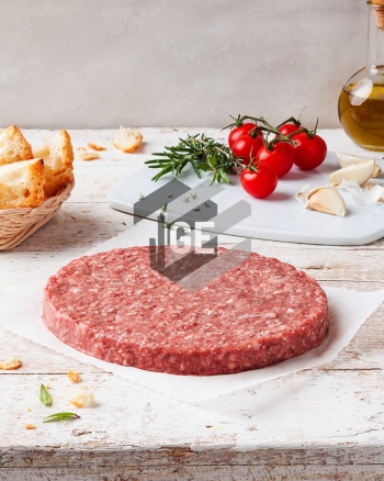 Hamburger di bovino - Tutta carne 95% - Microforati